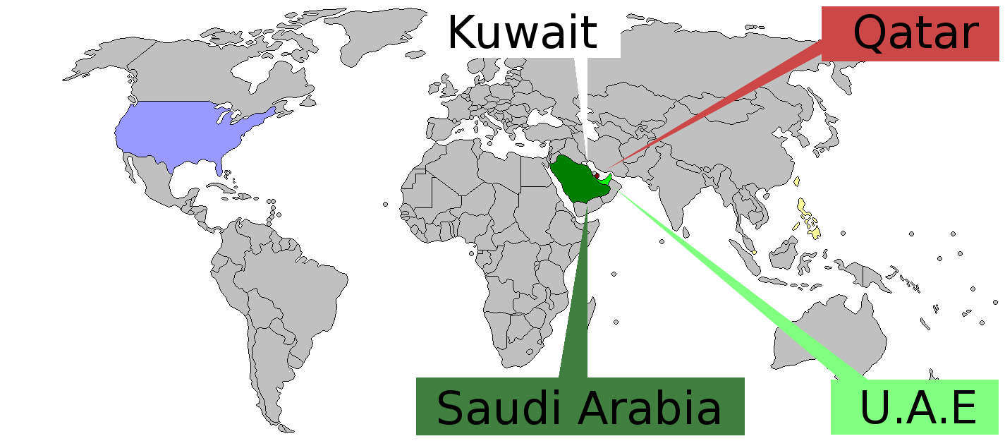 FOESI clients in the Middle East